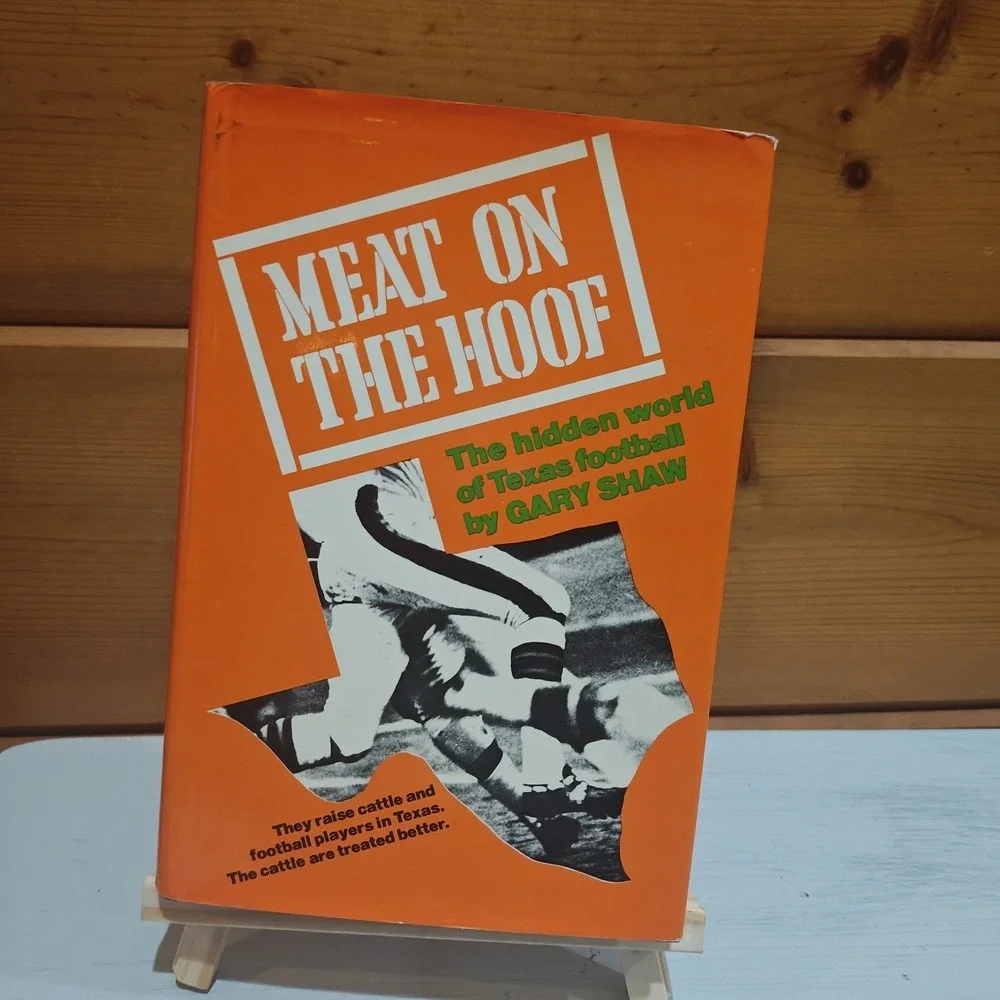 Meat On The Hoof Gary Shaw 1972 Vintage Dust Jacket 1st Edition 1st Printing